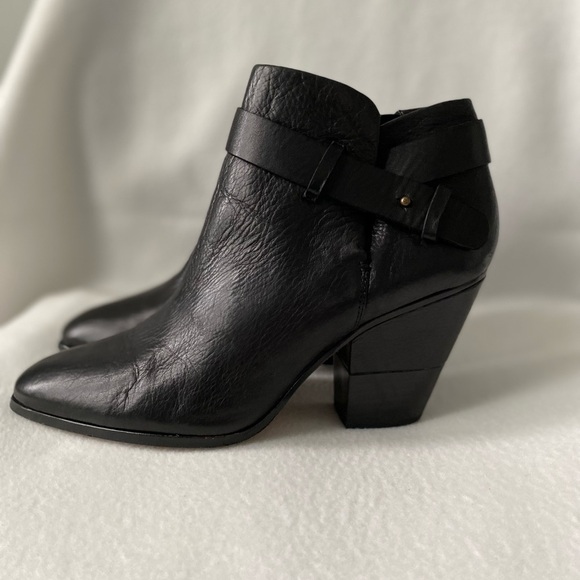 Dolce Vita Size 9 1/2 Black Leather Ankle Boots - Picture 15 of 15